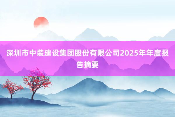 深圳市中装建设集团股份有限公司2025年年度报告摘要